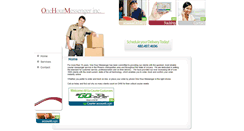 Desktop Screenshot of onehourmessenger.com